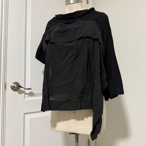 Vivienne Westwood Asymmetrical Draped Tee - Picture 2 of 13